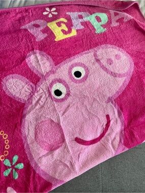 Peppa Pig Pink Kids Beach Towel